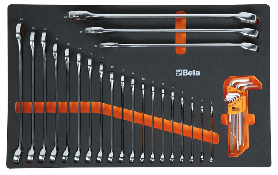 Beta Gevulde Gereedschapswagen 2400S O7/E-M5 - 343-delig 3 Beta Gevulde Gereedschapswagen 2400S O7/E-M5 - 343-delig - Afbeelding 3