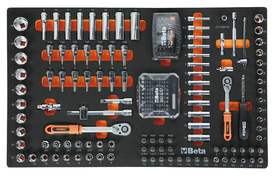 Beta Gevulde Gereedschapswagen 2400S O7/E-M5 - 343-delig 4 Beta Gevulde Gereedschapswagen 2400S O7/E-M5 - 343-delig - Afbeelding 4