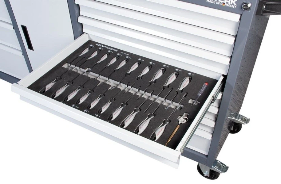 Kraftwerk Gevulde Gereedschapswagen - 377 Delig 3 Kraftwerk Gevulde Gereedschapswagen - 377 Delig - Afbeelding 3