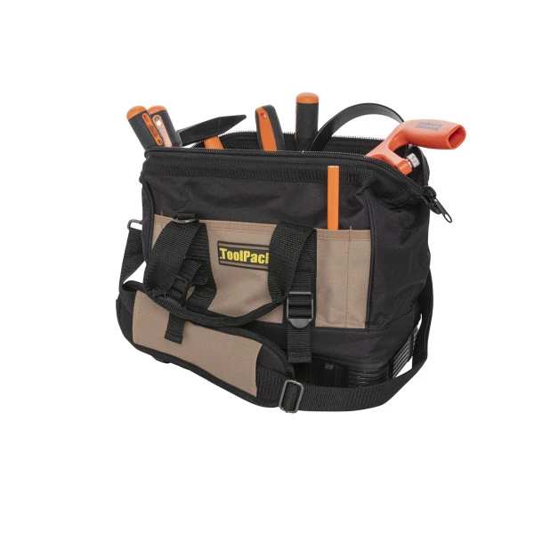 ToolPack Robuuste Klassieke Gereedschapstas L 1 ToolPack Robuuste Klassieke Gereedschapstas L