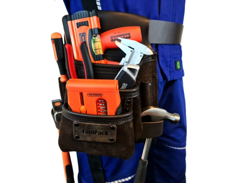 ToolPack Industriele Gereedschapsholster, Extra Brede Riemlus 4 ToolPack Industriele Gereedschapsholster, Extra Brede Riemlus - Afbeelding 4