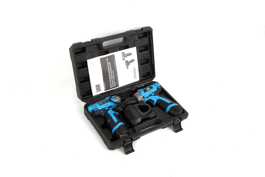 HBM Accu Slagmoersleutel En Slagschroevendraaier 10,8 Volt 1,5 Ah Power10 13 HBM Accu Slagmoersleutel En Slagschroevendraaier 10,8 Volt 1,5 Ah Power10 - Afbeelding 13