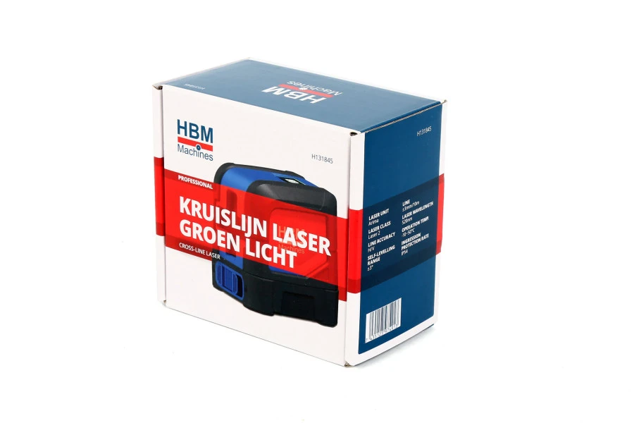 HBM Laser Liner 2 Lijnen Groen Licht 9 HBM Laser Liner 2 Lijnen Groen Licht - Afbeelding 9