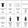 HBM Assortiment Bekleding Clips Voor Volkswagen 255 Delig