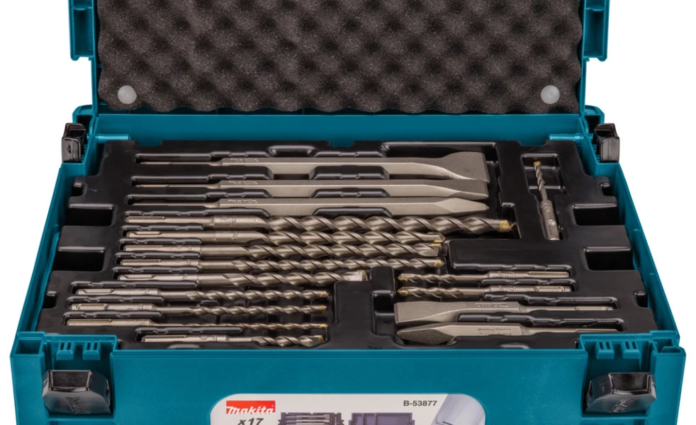Makita Boor-/beitelset 17-delig 4 Makita Boor-/beitelset 17-delig - Afbeelding 4