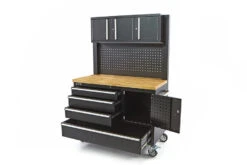 HBM Gereedschapswagen Met Kastenwand, Houten Werkblad, 122 Cm, Zwart -Hbm-machines hbm 003 76.jpg 1200x600 2a9eaebc88