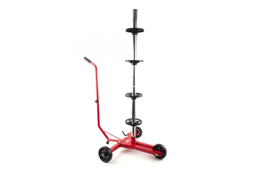 HBM Deluxe Verrijdbaar Banden Opbergrek Voor 4 Banden 1 HBM Deluxe Verrijdbaar Banden Opbergrek Voor 4 Banden