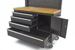 HBM Gereedschapswagen Met Kastenwand, Houten Werkblad, 122 Cm, Zwart -Hbm-machines hbm 004 88.jpg 1200x600 fc32debc88