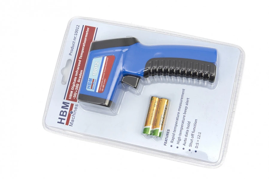 HBM Digitale Infrarood Temperatuurmeter -50 / + 380 Graden 4 HBM Digitale Infrarood Temperatuurmeter -50 / + 380 Graden - Afbeelding 4