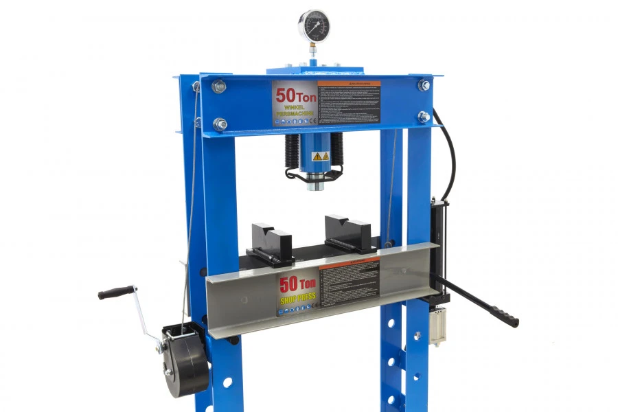 HBM 50 Ton Professionele Hydraulische En Pneumatische Werkplaatspers, Raamwerkpers 6 HBM 50 Ton Professionele Hydraulische En Pneumatische Werkplaatspers, Raamwerkpers - Afbeelding 6