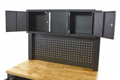 HBM Gereedschapswagen Met Kastenwand, Houten Werkblad, 122 Cm, Zwart -Hbm-machines hbm 007 104.jpg 1200x600 73c00ebc88