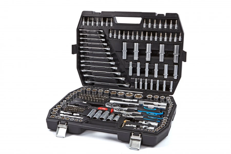 HBM 216 Delige Professionele Doppenset INCH Maten 1 HBM 216 Delige Professionele Doppenset INCH Maten