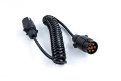 HBM 2,5 Meter Aansluitkabel, Snoer Met Stekker Voor Aanhangwagen 7 Polig