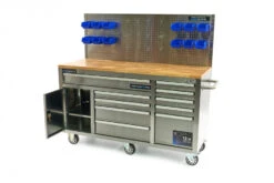 HBM Werkbank 158 Cm 10 Laden Met Deur En Achterwand, RVS 13 HBM Werkbank 158 Cm 10 Laden Met Deur En Achterwand, RVS -Hbm-machines hbm 011 124.jpg 1200x600 7aa23ebc88