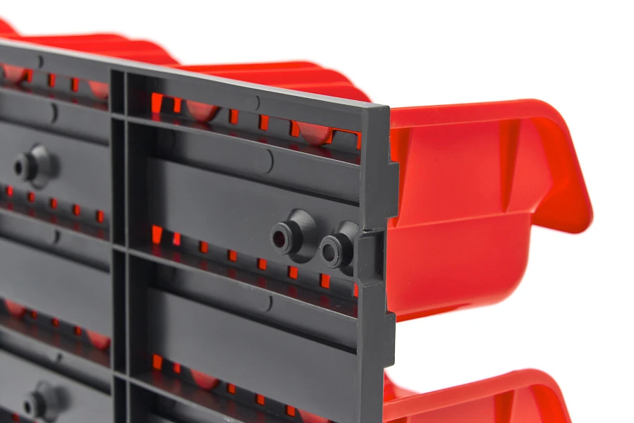 HBM Gereedschapswand Met 96 Opbergbakken 100-delig 5 HBM Gereedschapswand Met 96 Opbergbakken 100-delig - Afbeelding 5