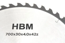 HBM 700 Mm - 42-T Zaagblad Voor HBM Professionele Wipzaag / Brandhoutzaag 5.5 PK - 400 Volt 5 HBM 700 Mm - 42-T Zaagblad Voor HBM Professionele Wipzaag / Brandhoutzaag 5.5 PK - 400 Volt -Hbm-machines hbm 023b 3.jpg 1200x600 bc0e2ebc88