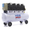 HBM 120 Liter Professionele Low Noise Compressor - Model 2