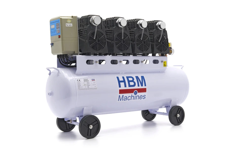 HBM 120 Liter Professionele Low Noise Compressor - Model 2 1 HBM 120 Liter Professionele Low Noise Compressor - Model 2