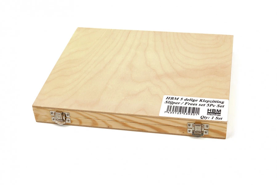 HBM Klepzitting Slijper, Frees Set, 11-delig 2 HBM Klepzitting Slijper, Frees Set, 11-delig - Afbeelding 2