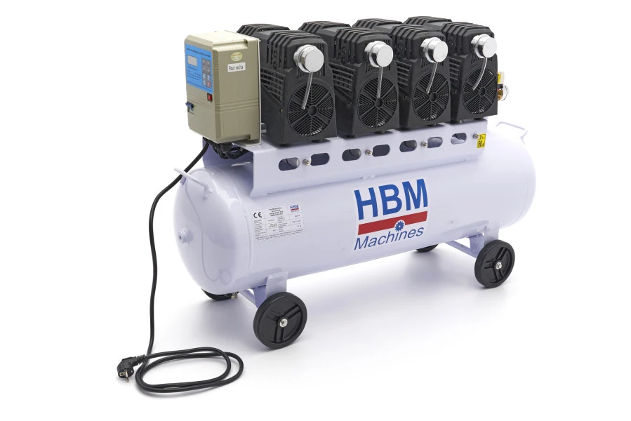 HBM 120 Liter Professionele Low Noise Compressor - Model 2 3 HBM 120 Liter Professionele Low Noise Compressor - Model 2 - Afbeelding 3