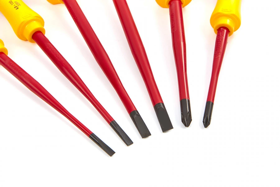 Wiha VDE Schroevendraaierset SoftFinish Electric 6 Delig - 3201K6 1 Wiha VDE Schroevendraaierset SoftFinish Electric 6 Delig - 3201K6