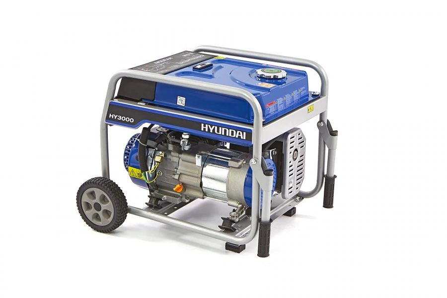 Hyundai 55021FHKD 2600 Watt Generator, Aggregaat Met 200 Cc OHV-Benzinemotor, 230V 3 Hyundai 55021FHKD 2600 Watt Generator, Aggregaat Met 200 Cc OHV-Benzinemotor, 230V - Afbeelding 3