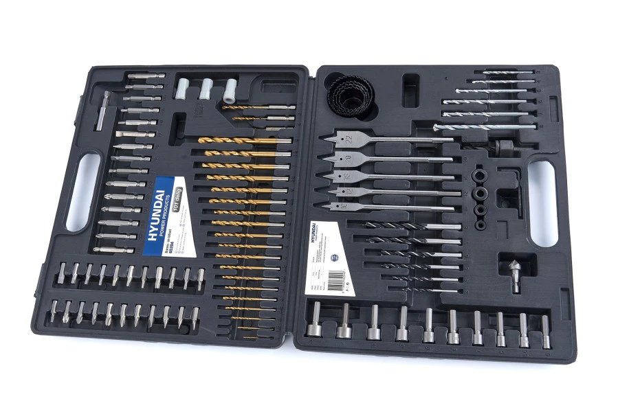 Hyundai Combinatie Borenset 101-delig 65204 1 Hyundai Combinatie Borenset 101-delig 65204