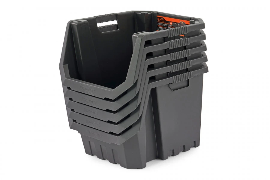 TACTIX Opbergbak, Stapelbaar, 45,5 X 58 X 40 Cm 7 TACTIX Opbergbak, Stapelbaar, 45,5 X 58 X 40 Cm - Afbeelding 7