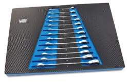 HBM 13 Delige Ring, Ratel, Steeksleutelset INCH In Carbon Foam Inlay Voor Gereedschapswagen -Hbm-machines hbm 080 134.jpg 1200x600 6ae0cebc88