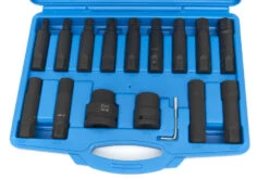 HBM Krachtdoppenset Voor Vrachtwagens 16-delig