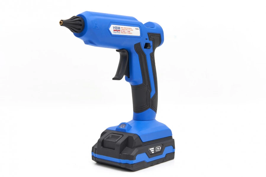 HBM Professioneel Lijmpistool Op Accu 20 Volt - 2,0Ah Inclusief 2 Accu's 2 HBM Professioneel Lijmpistool Op Accu 20 Volt - 2,0Ah Inclusief 2 Accu's - Afbeelding 2