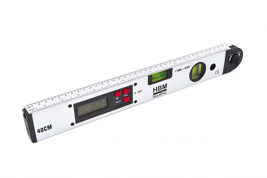 HBM 400 Mm Digitale Hoekwaterpas - Zweihaak 2 HBM 400 Mm Digitale Hoekwaterpas - Zweihaak - Afbeelding 2