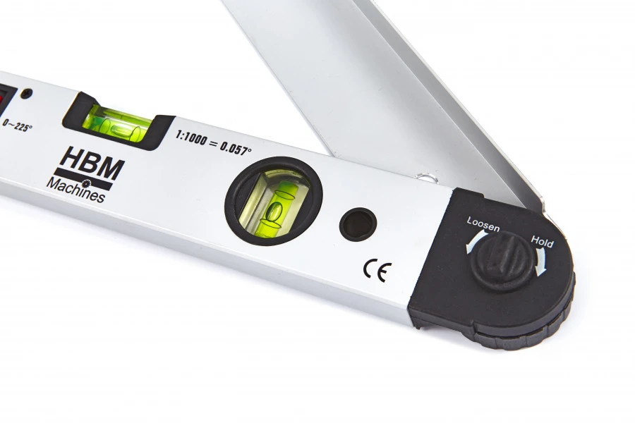 HBM 400 Mm Digitale Hoekwaterpas - Zweihaak 1 HBM 400 Mm Digitale Hoekwaterpas - Zweihaak