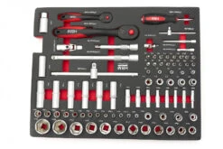 HBM Professionele 238 Delige Gereedschapskoffer, Gereedschapstrolly Met Carbon Inlays 17 HBM Professionele 238 Delige Gereedschapskoffer, Gereedschapstrolly Met Carbon Inlays -Hbm-machines hbm 1097.jpg 1200x600 9374aebc88