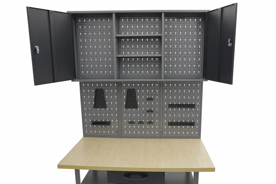 HBM Werkbank Met Deuren 120 X 60 X 200 Cm 7 HBM Werkbank Met Deuren 120 X 60 X 200 Cm - Afbeelding 7