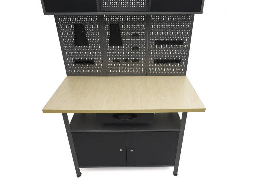 HBM Werkbank Met Deuren 120 X 60 X 200 Cm 10 HBM Werkbank Met Deuren 120 X 60 X 200 Cm - Afbeelding 10