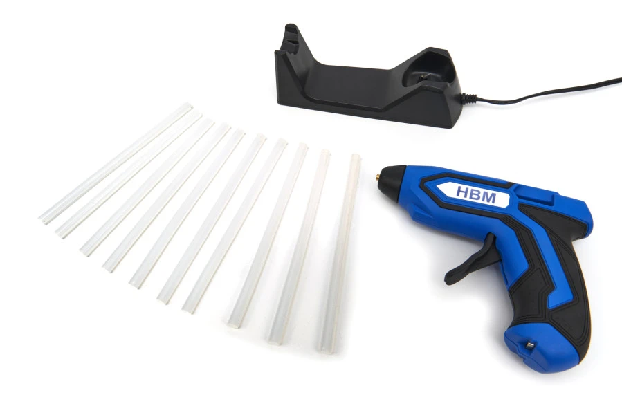 HBM 3.7V Oplaadbaar Lijmpistool Inclusief Standaard En 10 Lijmpatronen 6 HBM 3.7V Oplaadbaar Lijmpistool Inclusief Standaard En 10 Lijmpatronen - Afbeelding 6