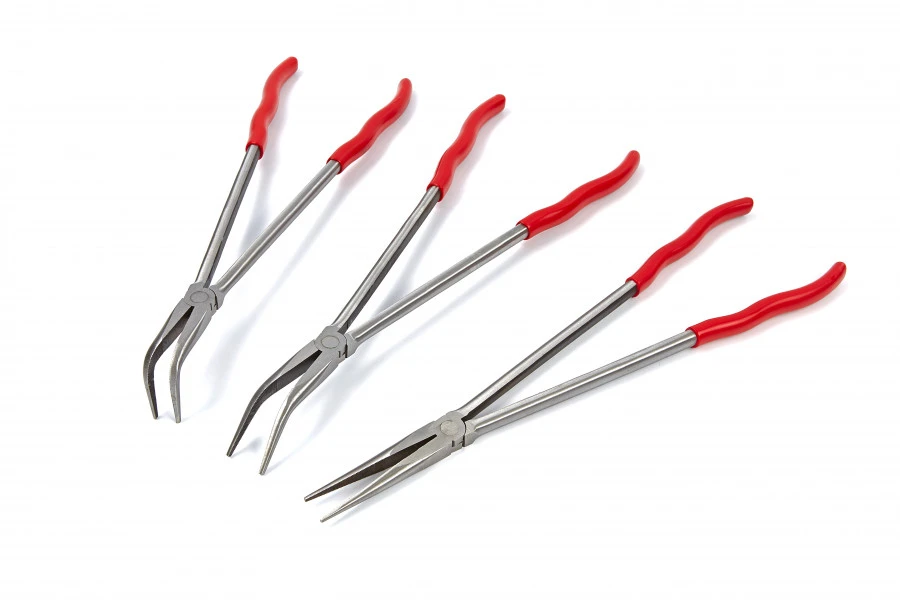 HBM Profi 400 Mm 3 Delige Lange Tangenset 1 HBM Profi 400 Mm 3 Delige Lange Tangenset