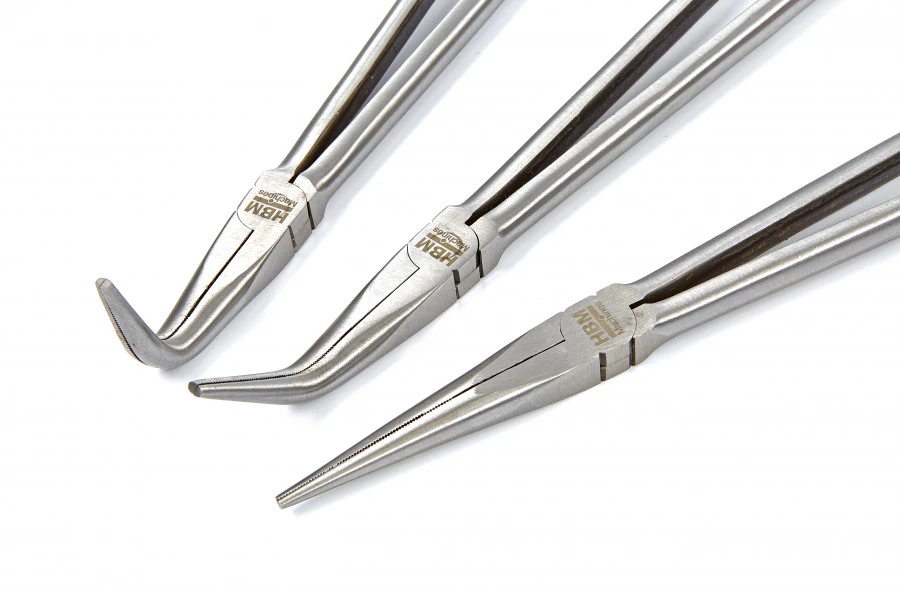 HBM Profi 400 Mm 3 Delige Lange Tangenset 2 HBM Profi 400 Mm 3 Delige Lange Tangenset - Afbeelding 2