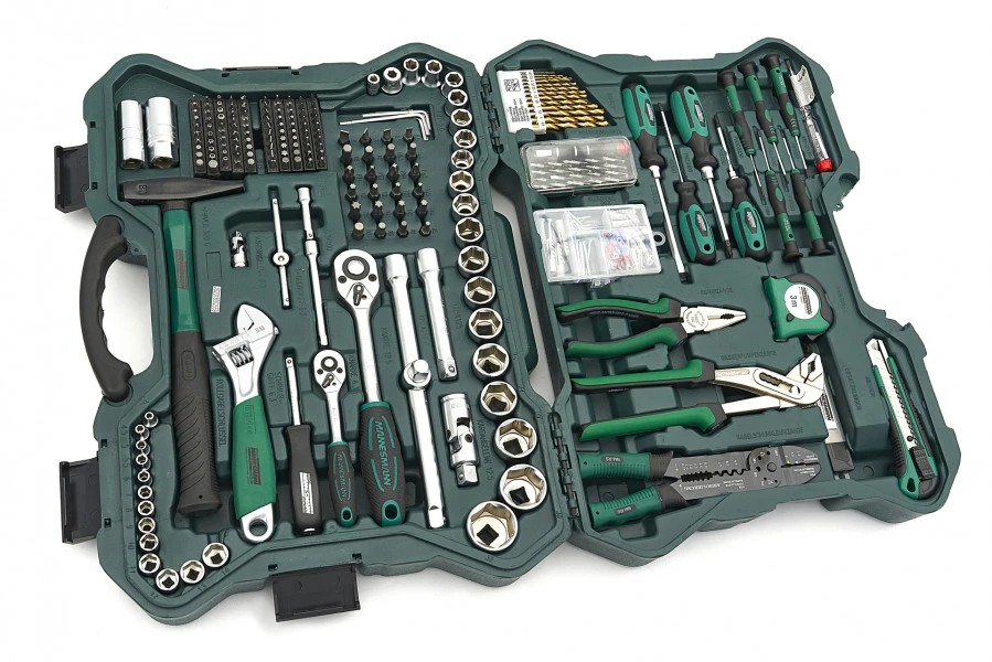 Mannesmann Professionele 303-delige Gereedschapkoffer - Gereedschapsset 3 Mannesmann Professionele 303-delige Gereedschapkoffer - Gereedschapsset - Afbeelding 3