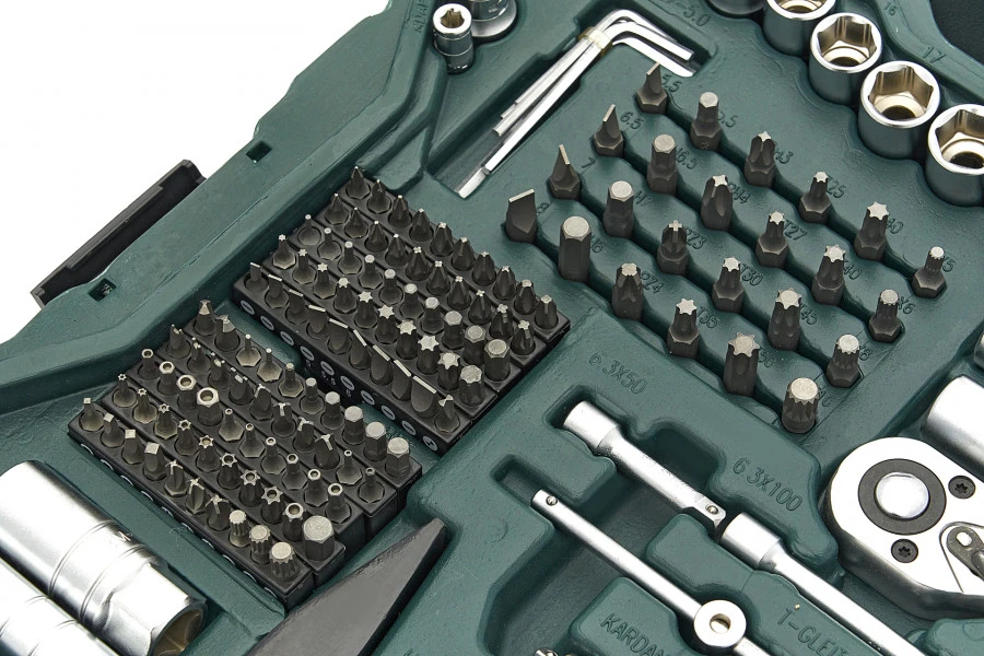 Mannesmann Professionele 303-delige Gereedschapkoffer - Gereedschapsset 4 Mannesmann Professionele 303-delige Gereedschapkoffer - Gereedschapsset - Afbeelding 4