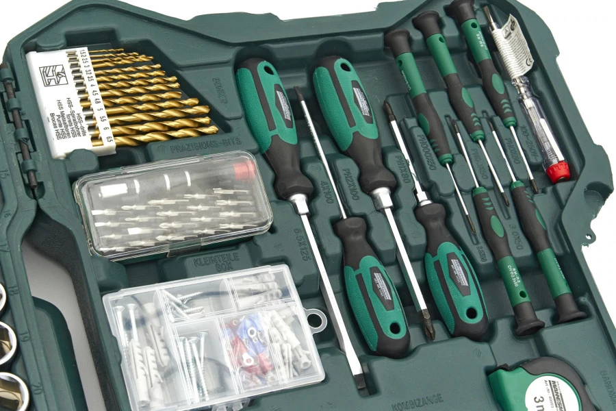 Mannesmann Professionele 303-delige Gereedschapkoffer - Gereedschapsset 7 Mannesmann Professionele 303-delige Gereedschapkoffer - Gereedschapsset - Afbeelding 7