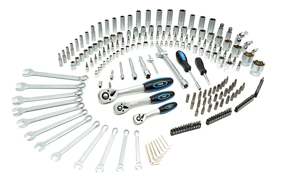 HBM 216-delige Doppenset, Metrische Maten 3 HBM 216-delige Doppenset, Metrische Maten - Afbeelding 3