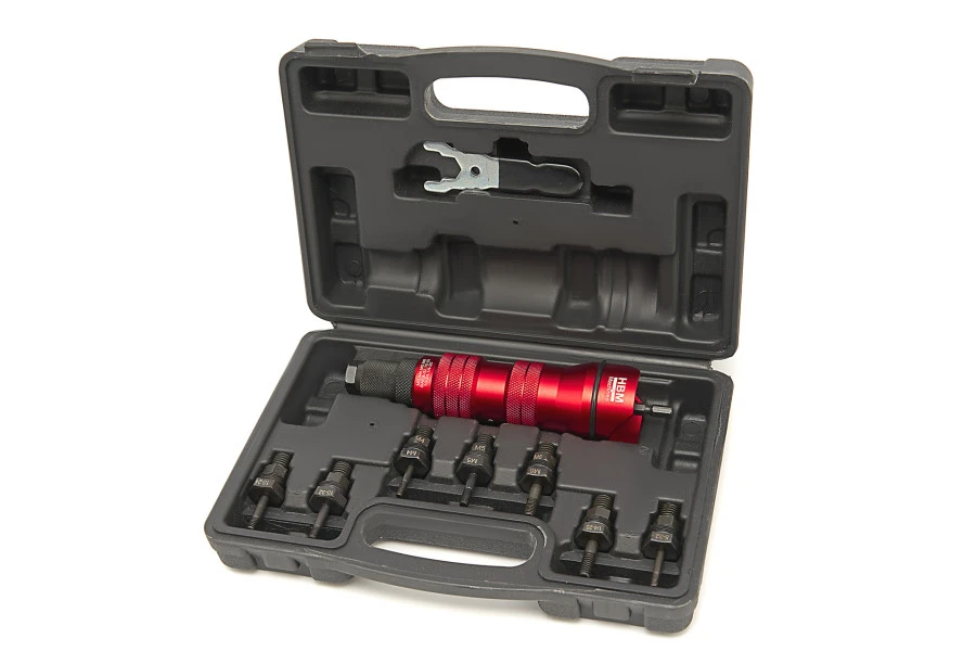 HBM Professionele Blindklinkmoertang Voor In De Accuboormachine MM En INCH Maten 2 HBM Professionele Blindklinkmoertang Voor In De Accuboormachine MM En INCH Maten - Afbeelding 2