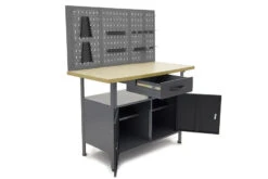 HBM Werkbank Met Deuren 120 X 60 X 145 Cm 16 HBM Werkbank Met Deuren 120 X 60 X 145 Cm -Hbm-machines hbm 131 129.jpg 1200x600 5424debc88