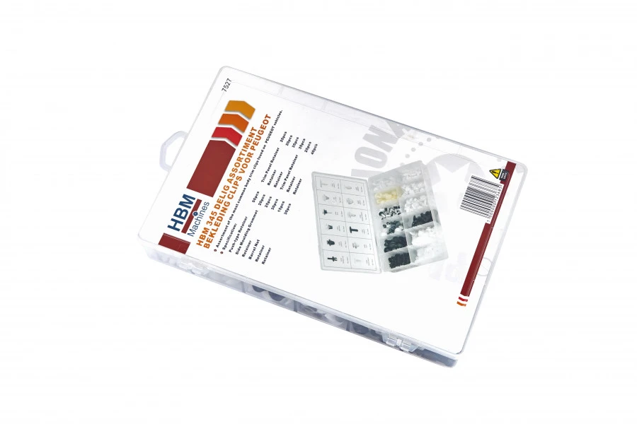 HBM Assortiment Bekleding Clips Voor Peugeot 345 Delig 2 HBM Assortiment Bekleding Clips Voor Peugeot 345 Delig - Afbeelding 2