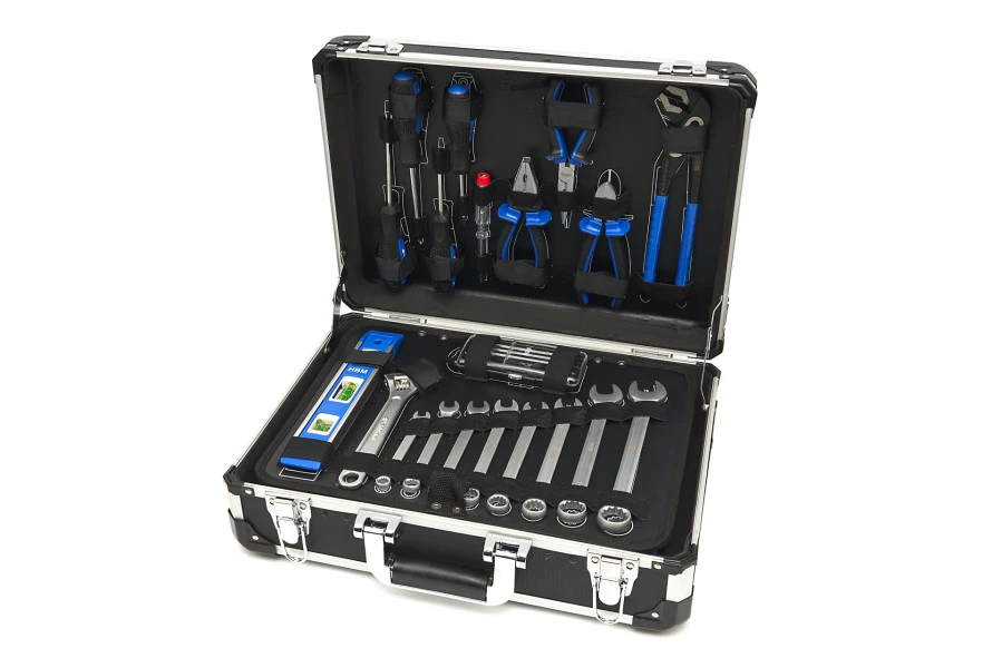 HBM Gereedschapskoffer, Gereedschapsset Met EVA Inlay 154-delig 1 HBM Gereedschapskoffer, Gereedschapsset Met EVA Inlay 154-delig