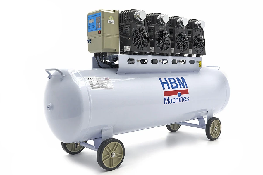 HBM 200 Liter Professionele Low Noise Compressor - Model 2 1 HBM 200 Liter Professionele Low Noise Compressor - Model 2