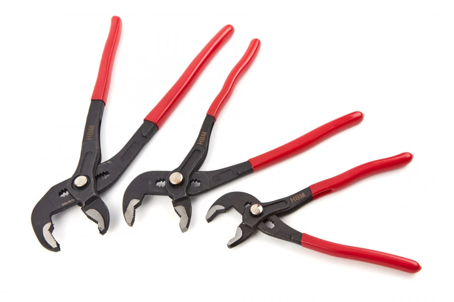 HBM 3 Delige Professionele Waterpomptangenset Met Snelverstelling 2 HBM 3 Delige Professionele Waterpomptangenset Met Snelverstelling - Afbeelding 2