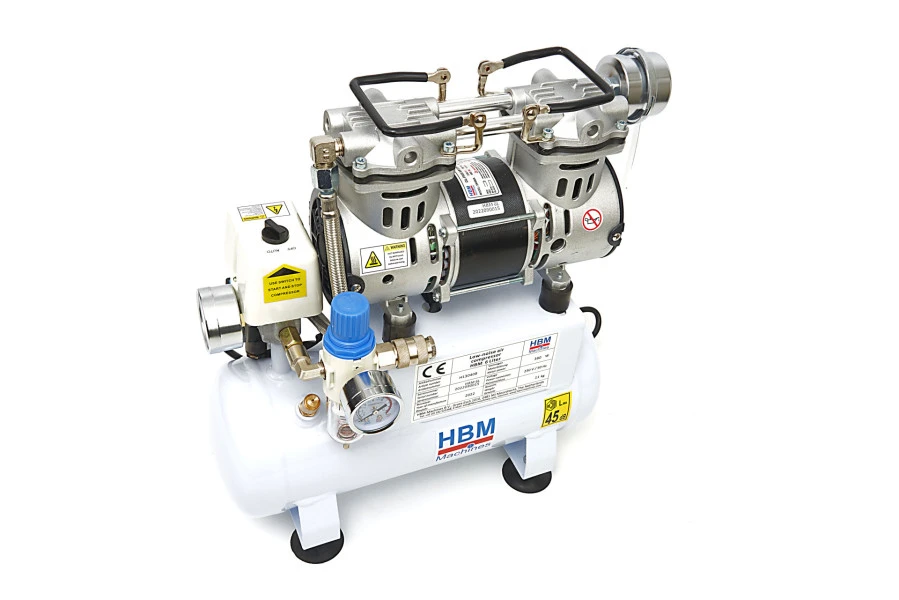 HBM Low Noise Compressor 6 Liter, Model 2 2 HBM Low Noise Compressor 6 Liter, Model 2 - Afbeelding 2